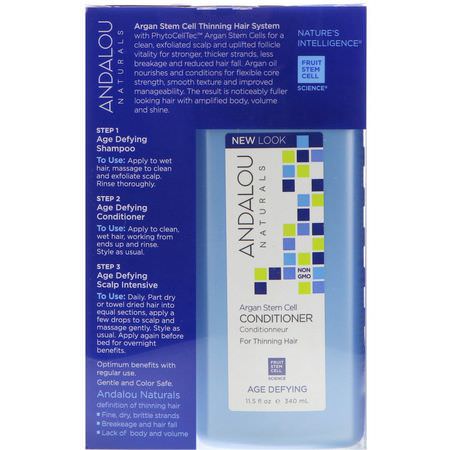 Andalou Naturals, Hair, Scalp Care, Conditioner
