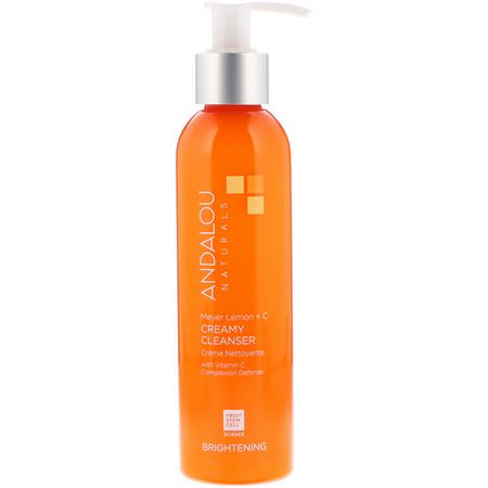 Andalou Naturals, Face Wash, Cleansers, Vitamin C, Beauty