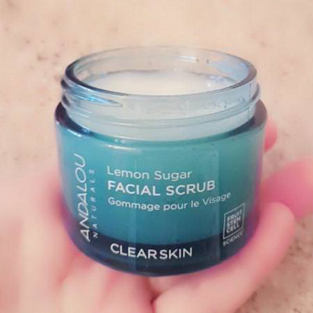 Facial Scrub, Lemon Sugar, Clarifying