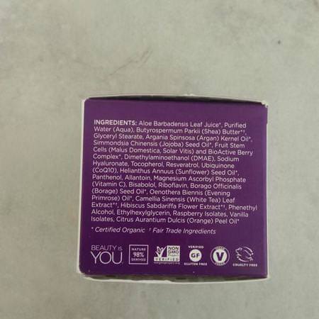 Andalou Naturals, Lift & Firm Cream, Hyaluronic DMAE, 1.7 oz (50 g) Review