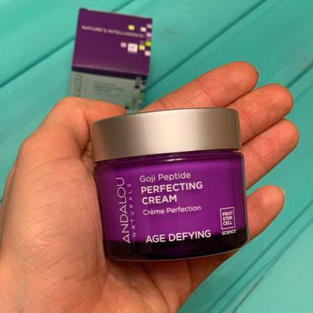Andalou Naturals, Perfecting Cream, Goji Peptide, Age Defying, 1.7 fl oz (50 ml) Review