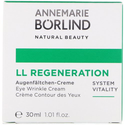 AnneMarie Borlind, LL Regeneration, Eye Wrinkle Cream, 1.01 fl oz (30 ml) Review