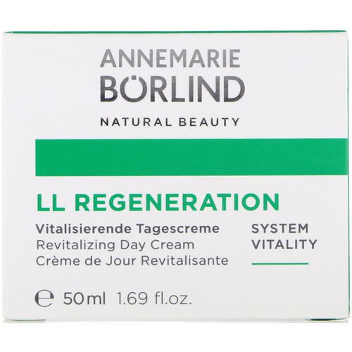 AnneMarie Borlind, LL Regeneration, Revitalizing Day Cream, 1.69 fl oz (50 ml) Review