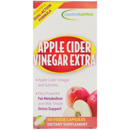appliednutrition, Apple Cider Vinegar Extra, 48 Veggie Capsules Review