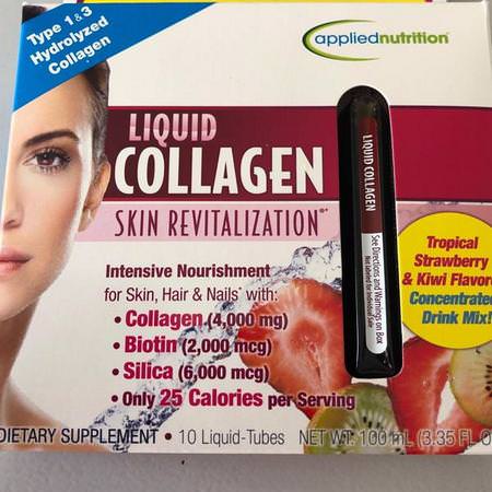 Liquid Collagen, Skin Revitalization, Tropical Strawberry & Kiwi Flavored