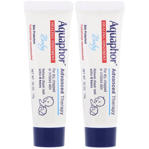 Aquaphor, Baby Healing Ointment, 2 Tubes, 0.35 oz (10 g) Each Review