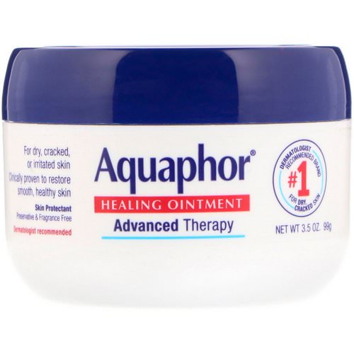 Aquaphor, Healing Ointment, Skin Protectant, 3.5 oz (99 g) Review