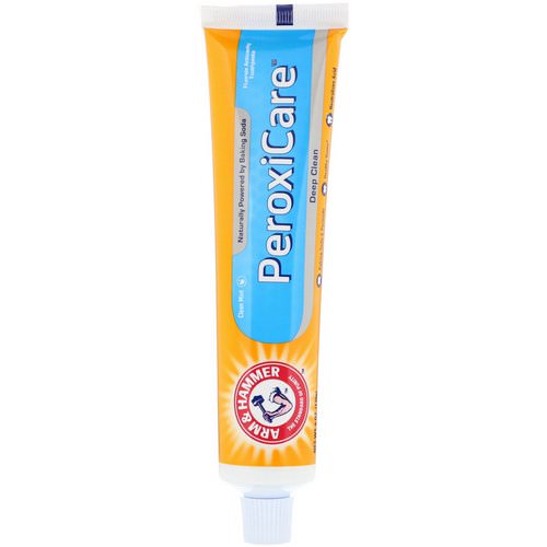 Arm & Hammer, PeroxiCare, Deep Clean Toothpaste, Fresh Mint, 6.0 oz (170 g) Review