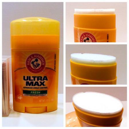 Arm & Hammer, UltraMax, Antiperspirant Solid Deodorant, For Men, Fresh, 1.0 oz (28 g) Review