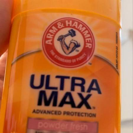 Arm & Hammer, UltraMax, Antiperspirant Solid Deodorant, For Women, Powder Fresh, 1.0 oz (28 g) Review