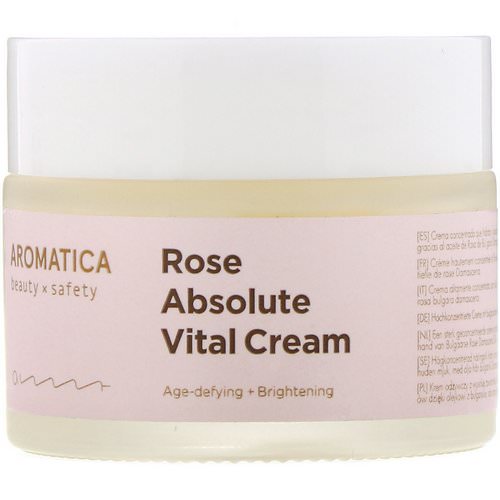 Aromatica, Rose Absolute Vital Cream, 1.7 oz (50 g) Review