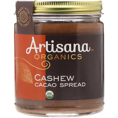Artisana, Organics, Cashew Cacao Spread, 8 oz (227 g) Review