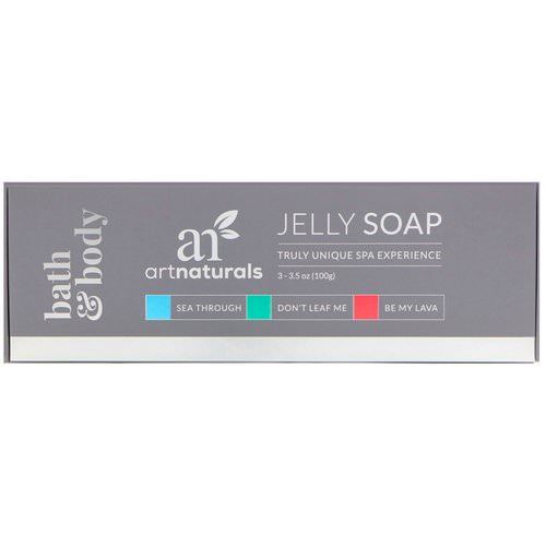 Artnaturals, Jelly Soap Set, 3 Soaps, 3.5 oz (100 g) Each Review