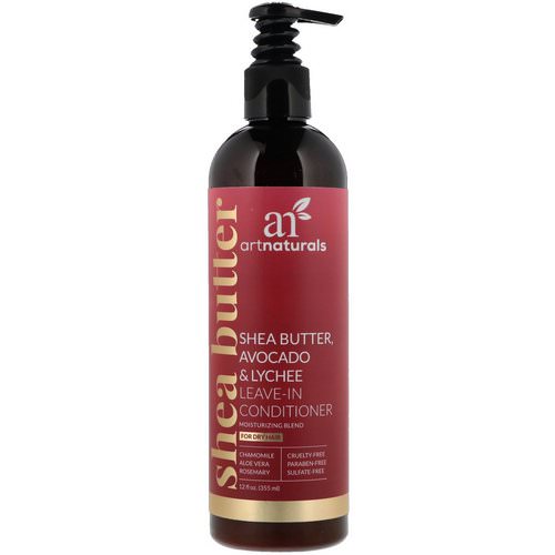 Artnaturals, Shea Butter, Avocado & Lychee Leave-In Conditioner, Moisturizing Blend, For Dry Hair, 12 fl oz (355 ml) Review