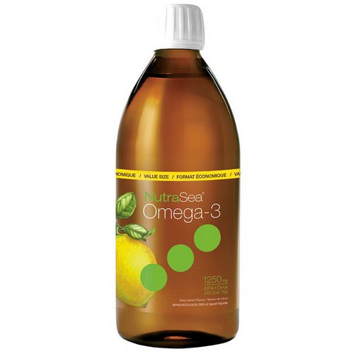 Ascenta, NutraSea, Omega-3, Zesty Lemon Flavor, 16.9 fl oz (500 ml) Review