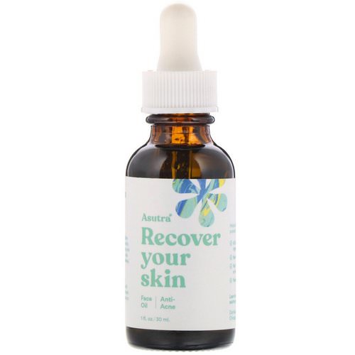 Asutra, Recover Your Skin, Anti-Acne, Face Oil, 1 fl oz (30 ml) Review