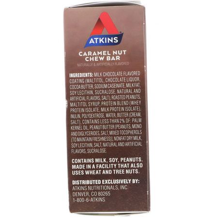 Atkins, Nutritional Bars, Snack Bars