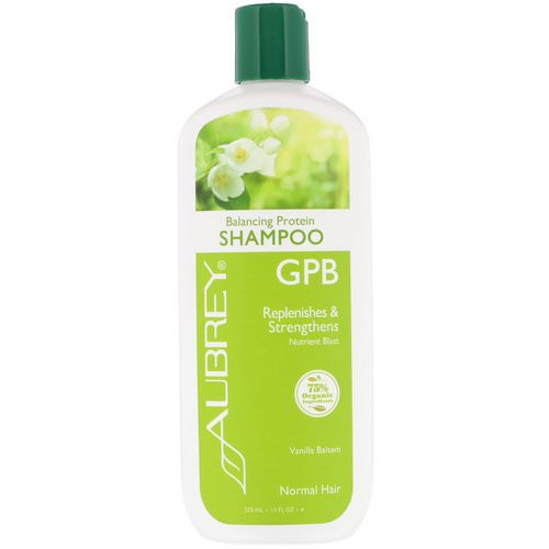 Aubrey Organics, GPB, Balancing Protein Shampoo, Normal Hair, Vanilla Balsam, 11 fl oz (325 ml) Review
