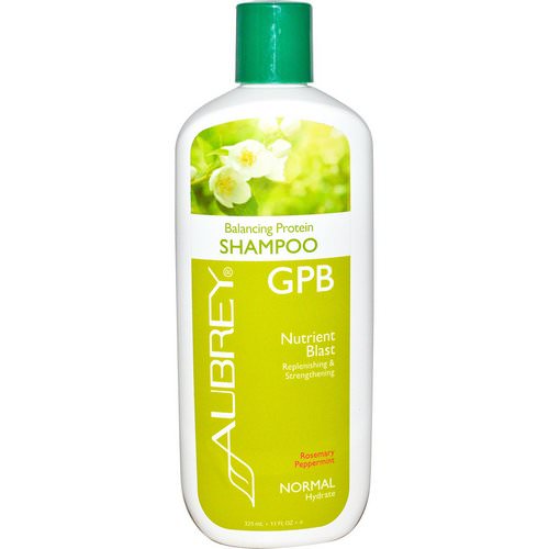 Aubrey Organics, GPB Balancing Protein Shampoo, Rosemary Peppermint, Normal, 11 fl oz (325 ml) Review
