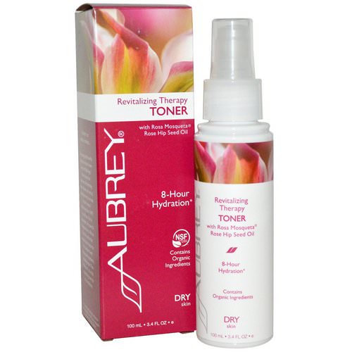 Aubrey Organics, Revitalizing Therapy Toner, Dry Skin, 3.4 fl oz (100 ml) Review