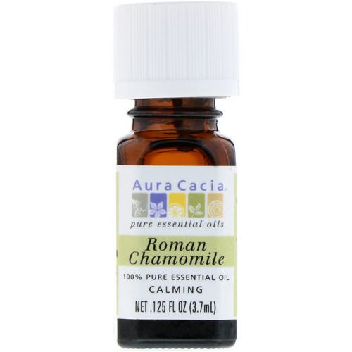Aura Cacia, 100% Pure Essential Oil, Roman Chamomile, .125 fl oz (3.7 ml) Review