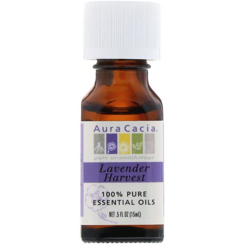 Aura Cacia, 100% Pure Essential Oils, Lavender Harvest, 0.5 fl oz (15 ml) Review