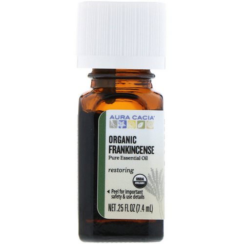 Aura Cacia, Organic Frankincense, .25 fl oz (7.4 ml) Review