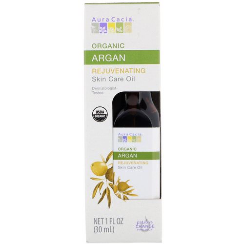 Aura Cacia, Organic Skin Care Oil, Rejuvenating, Argan, 1 fl oz (30 ml) Review