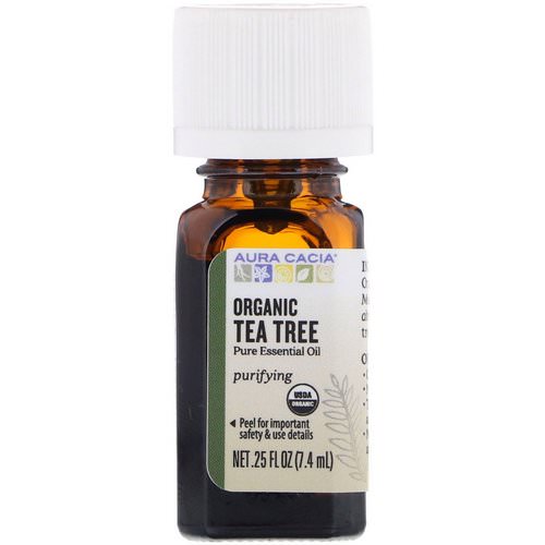 Aura Cacia, Organic Tea Tree, 0.25 fl oz (7.4 ml) Review
