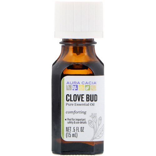 Aura Cacia, Pure Essential Oil, Clove Bud, .5 fl oz (15 ml) Review