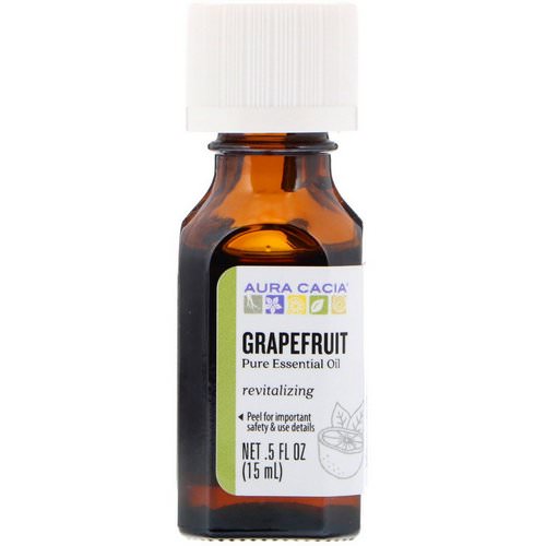 Aura Cacia, Pure Essential Oil, Grapefruit, .5 fl oz (15 ml) Review