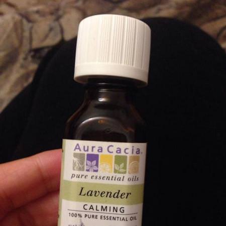 Aura Cacia, Pure Essential Oil, Lavender, .5 fl oz (15 ml) Review