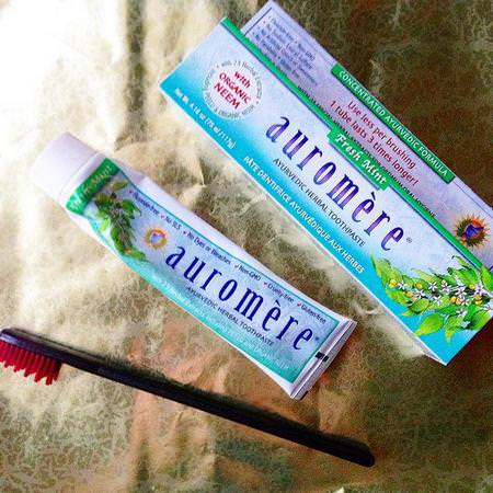 Bath Personal Care Oral Care Toothpaste Auromere