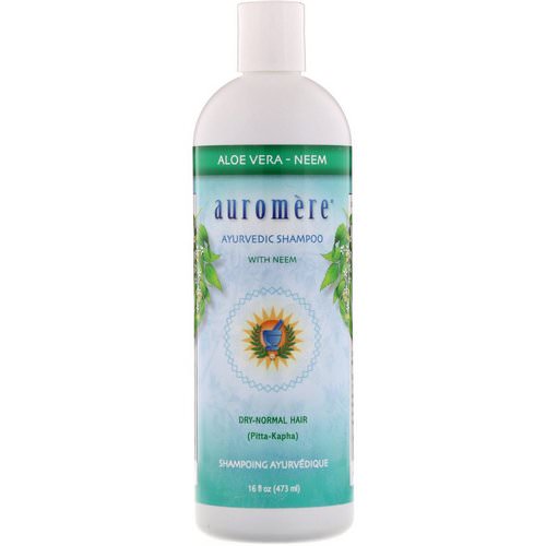Auromere, Ayurvedic Shampoo with Neem, Aloe Vera, 16 fl oz (473 ml) Review