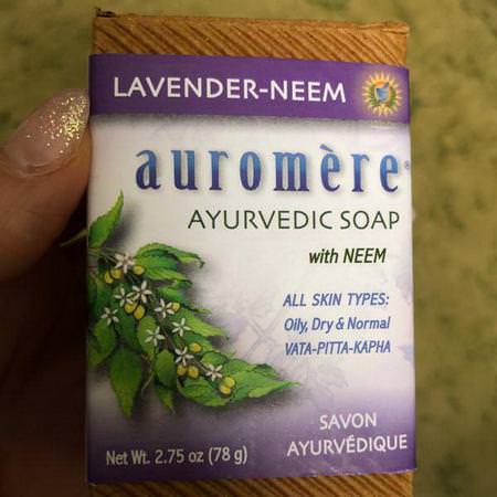 Ayurvedic Soap With Neem, Lavender-Neem