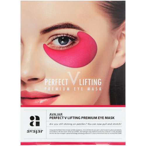 Avajar, Perfect V Lifting Premium Eye Mask, 2 Masks Review