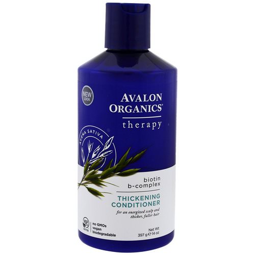 Avalon Organics, Thickening Conditioner, Biotin B-Complex Therapy, 14 oz (397 g) Review