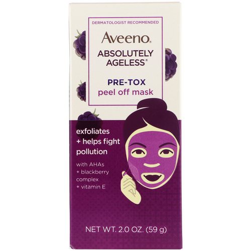 Aveeno, Absolutely Ageless, Pre-Tox Peel Off Mask, 2 oz (59 g) Review
