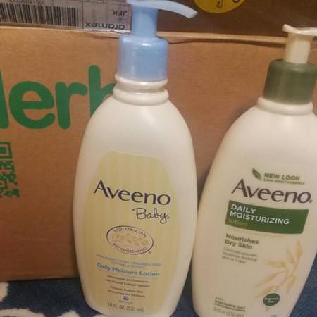 Aveeno, Active Naturals, Daily Moisturizing Lotion, Fragrance Free, 12 fl oz (354 ml) Review