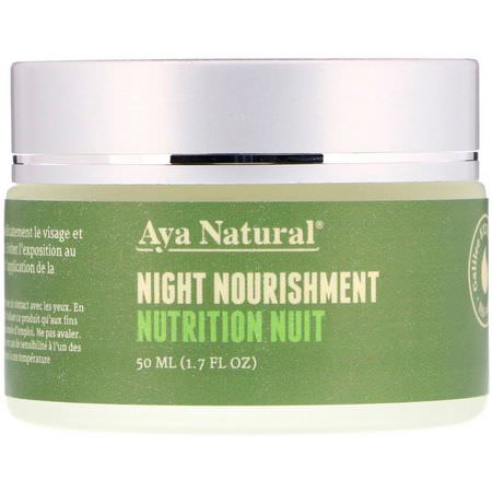 Aya Natural, Night Moisturizers, Creams