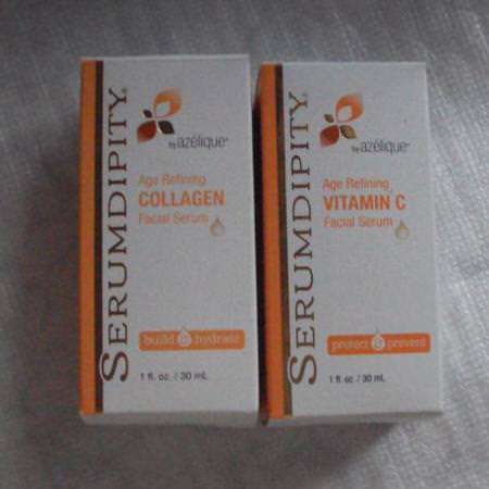 Azelique, Serumdipity, Anti-Aging Collagen, Facial Serum, 1 fl oz (30 ml) Review