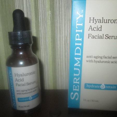 Serumdipity, Anti-Aging Hyaluronic Acid, Facial Serum