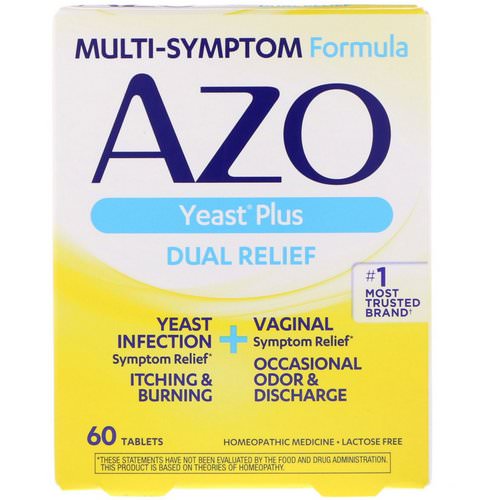 Azo, Yeast Plus, 60 Tablets Review