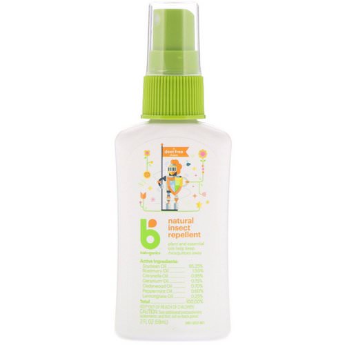 BabyGanics, Natural Insect Repellent, 2 fl oz (59 ml) Review
