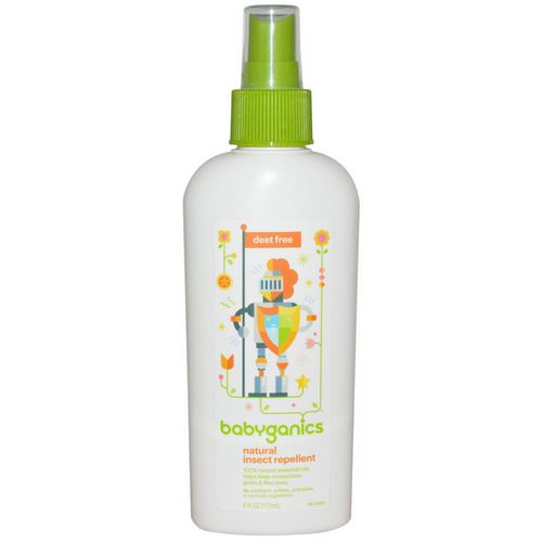 BabyGanics, Natural Insect Repellent, Deet Free, 6 oz (177 ml) Review