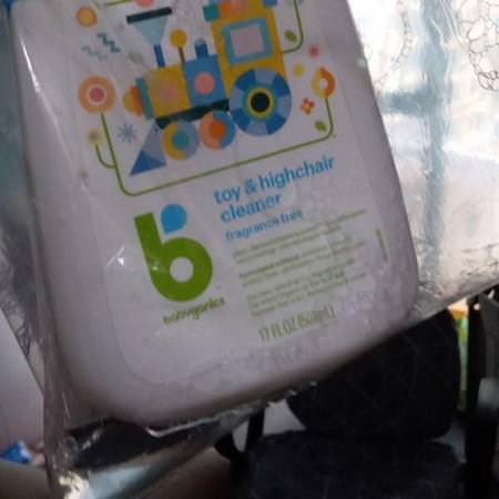 BabyGanics, Toy & Highchair Cleaner, Fragrance Free, 17 fl oz (502 ml) Review