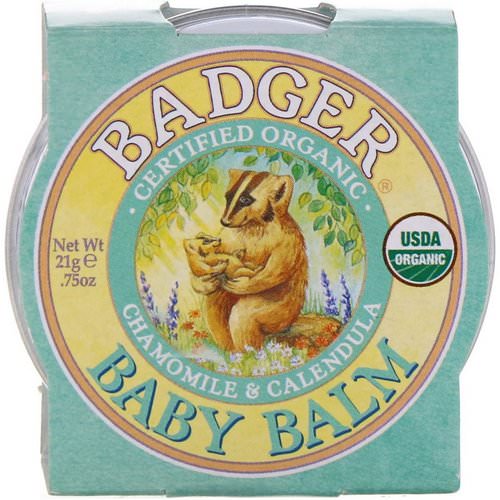 Badger Company, Baby Balm, Chamomile & Calendula, .75 oz (21 g) Review