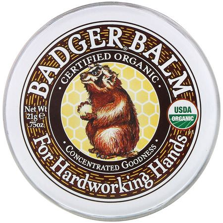 Badger Company, Hand Care, Dry, Itchy Skin