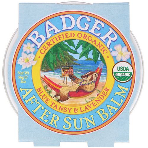 Badger Company, Organic, After Sun Balm, Blue Tansy & Lavender, 2 oz (56 g) Review