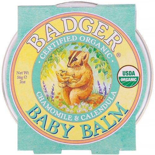 Badger Company, Organic, Baby Balm, Chamomile & Calendula, 2 oz (56 g) Review